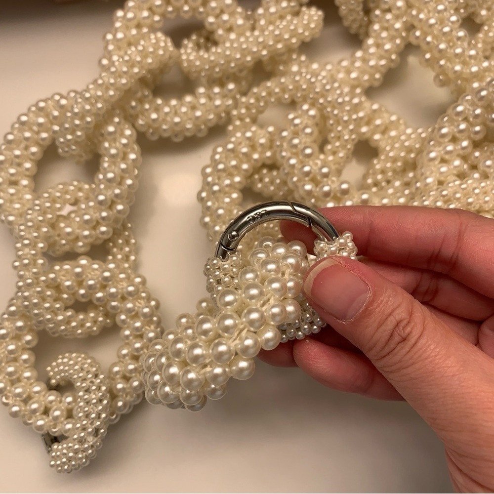 L&C pearl handbag strip - Picture 3 of 4